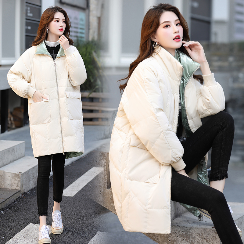 Temperament fashion trend comfortable Down jacket2021Long sleeved elegant and casual in winter